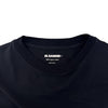 Jil Sander Men's Logo Patch Organic Cotton T-Shirt Black 159082113 [P]