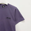 stussy MODERN AGE Pigment Dyed T-shirt Grape 155791626 [P]