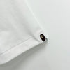 BAPE ABCカモ カレッジ 半袖Tシャツ ホワイト グリーン (001TEM301013M WHXGR) 157128833 [P]