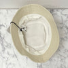 ISABEL MARANT HALEY Logo Bucket Hat Ecru Schwarz (CU001XHA A3C01J ECBK) 123475697 [P]