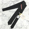 THOM BROWNE ストライプ ウール ネクタイ ダークグレー (MNL021A F0147 025) 158340099 [P]