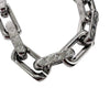LOUIS VUITTON Monogram Chain Bracelet Large Silber M64224 162251556 [P]