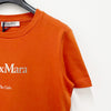 MAXMARA QUIETO Logo-Print T-Shirt kurzarm orange (2519971011600 007) 133047470 [P]