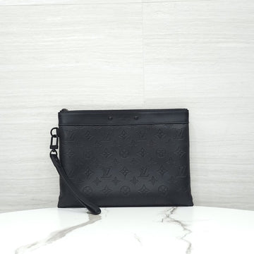 LOUIS VUITTON Monogram Schatten Pochette Clutch 10595 15930197 [P]
