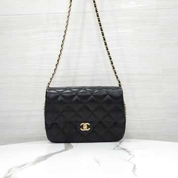 CHANEL ココ クラッシュ アラウンド チェーン フラップ ショルダーバッグ AS4264 10277 163155902 [P]