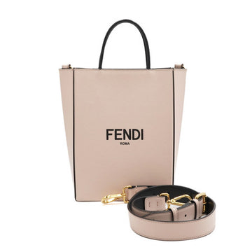 Fendi Pink Top Handle Small Shopping Tote and Shoulder Bag 8BH382 152316258 [P]