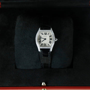 CARTIER ダイヤホワイトゴールドウォッチ16030 162964522 [P]