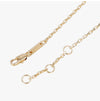 AMI Hammered Heart Logo Thin Chain Bracelet 161768624 [P]
