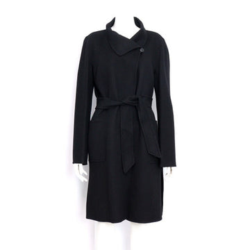 MAXMARA 막스마라 Handmade Black Belted Long Sleeve Women's Coat 10860219 152898503 [P]