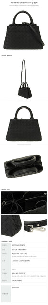 Bottega Veneta Intrecciato Roma Top Handle Bag 162250944 [P]