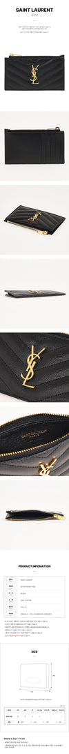 SAINT LAURENT Damen Zip-Kartenetui 160534287 [P]