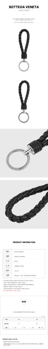 Bottega Veneta Intercciato Keyring 151648346 [P]
