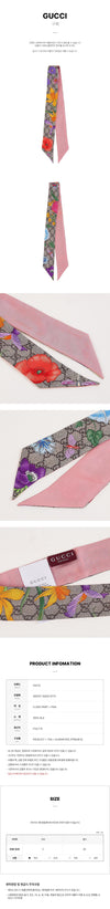 Gucci Floral Scarf 155889947 [P]