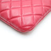 CHANEL ラムスキン ボーイ シルバー ラージ クラッチバッグ A80570 152894848 [P]