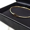 TIFFANY & CO ネロウ T ワイヤーブレスレット M 10654 163157882 [P]