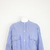 LOUIS VUITTON オーバーサイズ ストライプ ポケット シャツ 1A5JN0 152898738 [P]