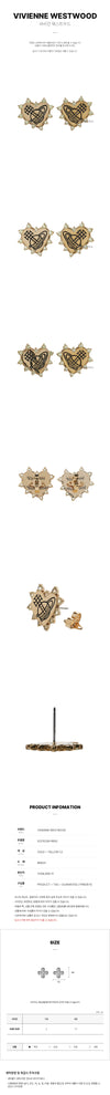 Vivienne Westwood Sapphire Earring R892 SS25 136611823 [P]