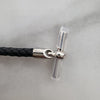 Hermes Braided Bracelet with Stirrup Clasp H100063FP89T5 156512640 [P]