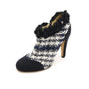 CHANEL Coco Camellia Tweed Women's Boots 49755 152897661 [P]