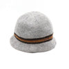 FENDI Grau Wollmischung Strickmütze Kinder aa45662 152900269 [P]