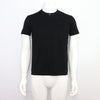 Givenchy Black Cotton Mini Embroidered Logo Unisex T-Shirt 152898654 [P]