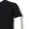Givenchy Black Cotton Mini Embroidered Logo Unisex T-Shirt 152898654 [P]