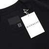 Givenchy Black Cotton Mini Embroidered Logo Unisex T-Shirt 152898654 [P]
