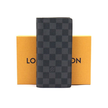 LOUIS VUITTON ダミエ グラファイト ブラザ・ウォレット メンズ 長財布 12345 152895240