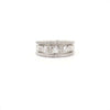 Damiani 18K White Gold Belle Époque Diamond Setting Women's Ring Size 10 20045373 152895582 [P]