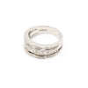 Damiani 18K White Gold Belle Époque Diamond Setting Women's Ring Size 10 20045373 152895582 [P]