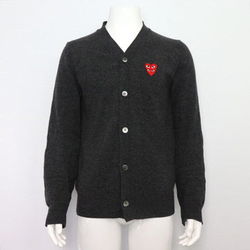 COMME DES GARCONS Doppelherz-Logo Herren Strickjacke AZN076 152898901