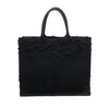 DIOR Schwarze Canvas Camouflage Große Buch-Tote 42 Unisex 152892406 [P]