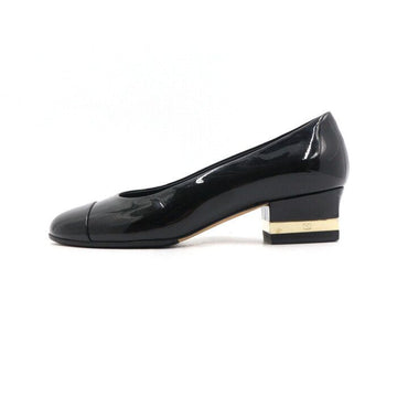 CHANEL Schwarze Lackleder-Pumps für Damen aa50074 152897880