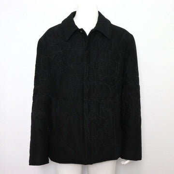 LOUIS VUITTON 音楽ライン キルティング モノグラム 刺繍 オーバーシャツ メンズ ジャケット 1AAU6P 152898862