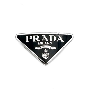 PRADA 三角ロゴヘアピン 416250239 133203376