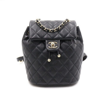 CHANEL Black Caviar Gold-tone CC Urban Spirit Small Women's Backpack AS4058 152892543
