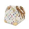 Louis Vuitton White Multi Speedy 41625023 133486501 [P]