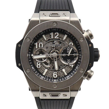 HUBLOT ビッグバン ウニコ チタニウム 44MM ラバーバンド メンズ ウォッチ 421.NX.1170.RX 152888549
