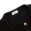 Celine Brown Triomphe Logo Quilted Women's Jacket 2Y569811P 152898652 [P]