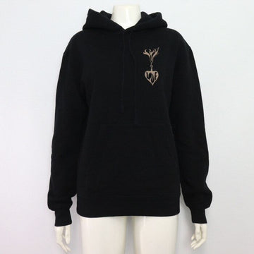 SAINT LAURENT Hoodie mit LOVE-Aufdruck 614284 Schwarz 152898425