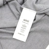 AMI Grey Merino Wool High Neck Cardigan for Men UKC042 152899111 [P]