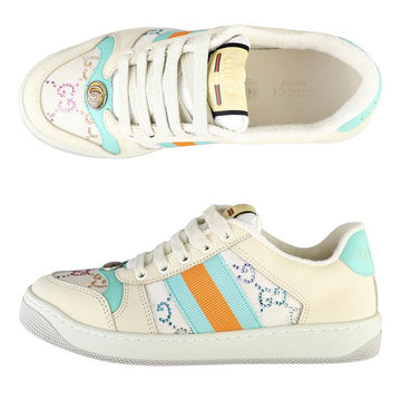 Gucci Women Screener Three Stripes Sneakers 732193 FABH2 9178 49969895