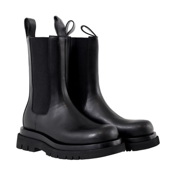 Bottega Veneta 23FW Rugged Men's Chelsea Boots Black 592081 VIFH0 1000 53862703