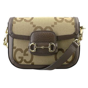GUCCI 1955 Horsebit Jumbo GG Mini Schultertasche 658574 UKMDG 2570 46671209
