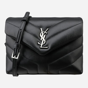 SAINT LAURENT ルル ミニ クロスボディバッグ ブラック 678401 DV706 1000 130180708