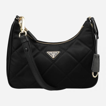 Prada Reedition 1995 Chain Lina Nylon Mini Bag Black 1BC204 2AOS F0002 123102460