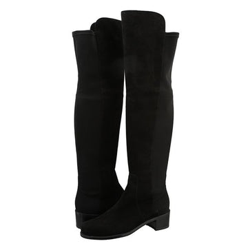 Stuart Weitzman Reserve Suede Long Boots Black S4464 26890165