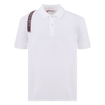 Alexander McQueen Men's Harness PK Shirt White 625245 QSX33 9000 49470288