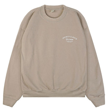 SPORTY & RICH Wellness Studio Sweatshirt CR866DV DOVE 57260262