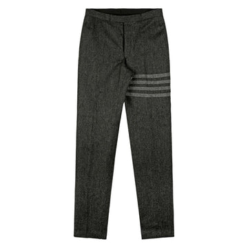THOM BROWNE Kreuztweed-Low-Backstrap-Hose Grau MTC213A 05385 025 59755134